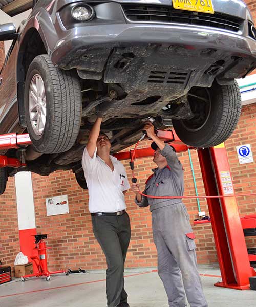 WOF check by RP AutoFix mobile mechanic